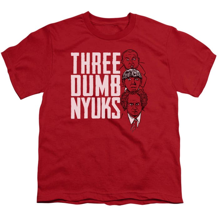 The Three Stooges Dumb nyuks Kids T-Shirt