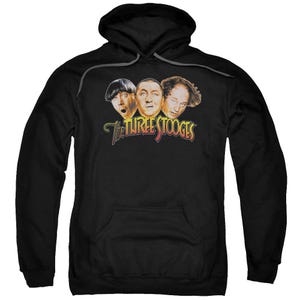 The Three Stooges Head Logo Hoodie