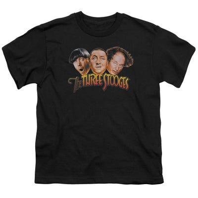 The Three Stooges Head Logo Kids T-Shirt