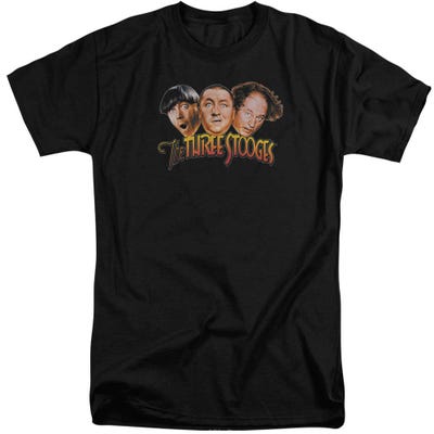 The Three Stooges Head Logo Tall T-Shirt