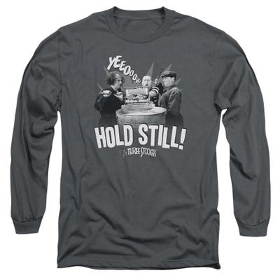 The Three Stooges Hold Still Long Sleeve Shirt