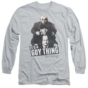 The Three Stooges It's A Guy Thing Long Sleeve Shirt