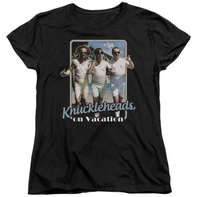 The Three Stooges Knuckleheads On Vacation Womens T-Shirt