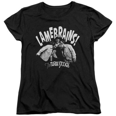 The Three Stooges Lamerbrians Womens T-Shirt