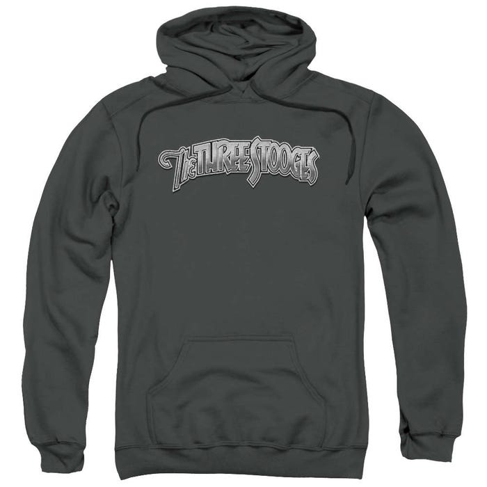 The Three Stooges Metallic Logo Hoodie