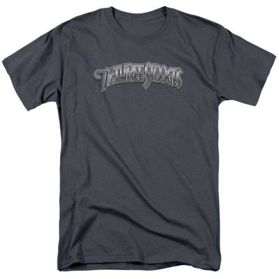 The Three Stooges Metallic Logo T-Shirt