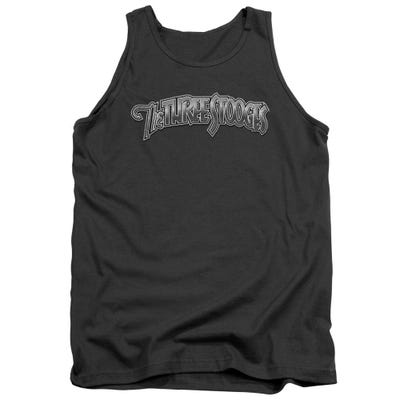 The Three Stooges Metallic Logo Tank Top