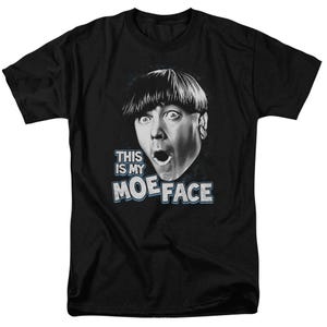 The Three Stooges Moe Face T-Shirt