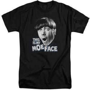 The Three Stooges Moe Face Tall T-Shirt