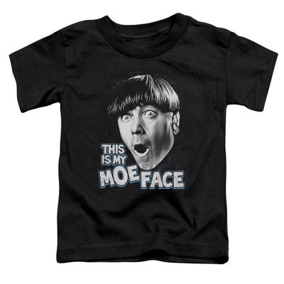 The Three Stooges Moe Face Toddler T-Shirt