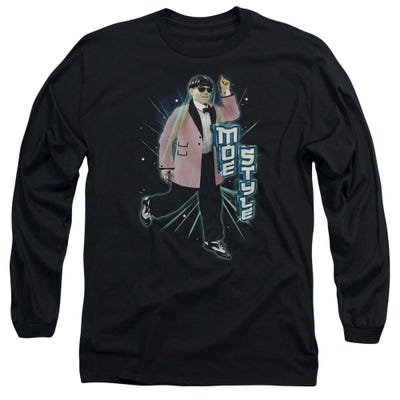 The Three Stooges Moe Style Long Sleeve Shirt