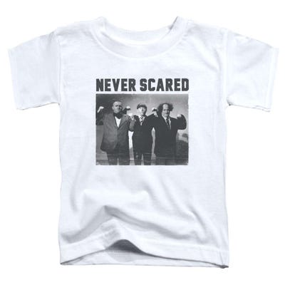 The Three Stooges Never Scared Toddler T-Shirt