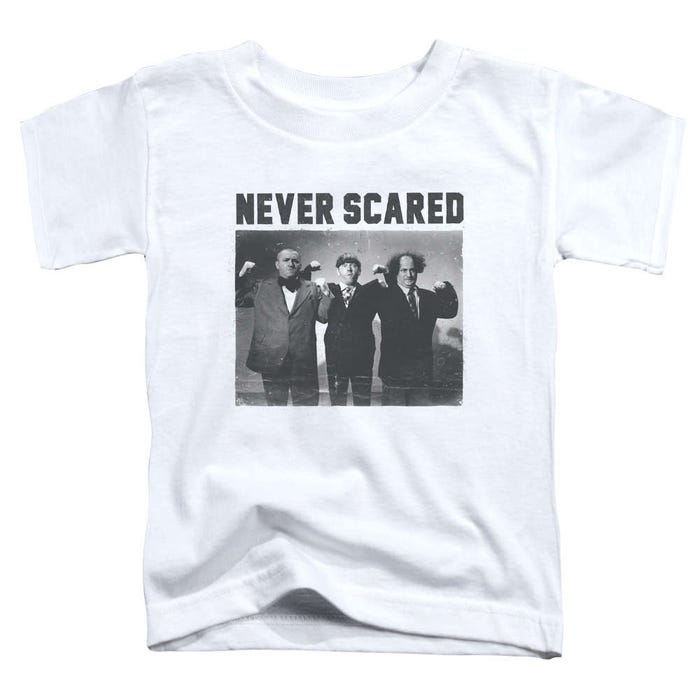 The Three Stooges Never Scared Toddler T-Shirt