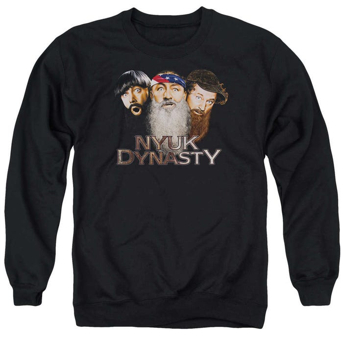 The Three Stooges Nyuk Dynasty Sweatshirt