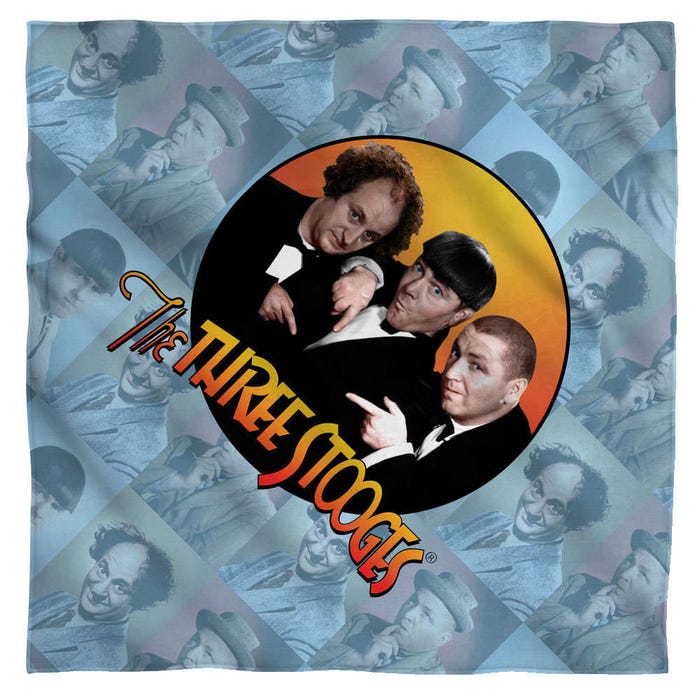 The Three Stooges Portraits Bandana