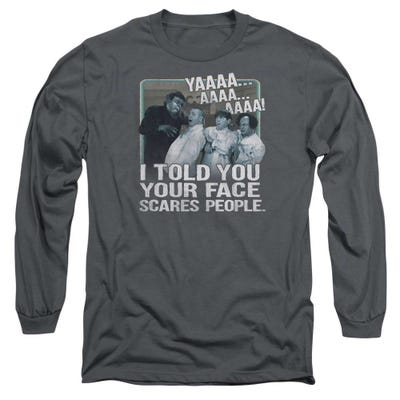 The Three Stooges Scares People Long Sleeve Shirt