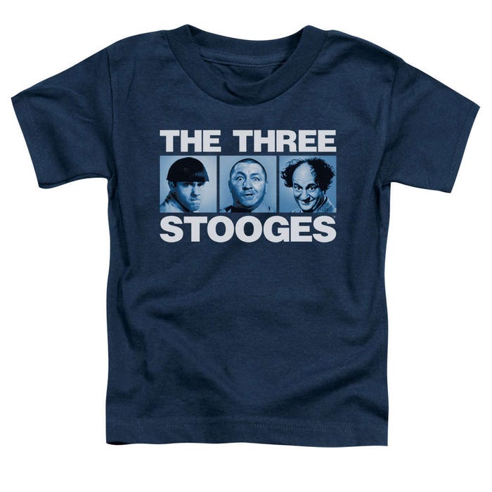 The Three Stooges Squares Toddler T-Shirt