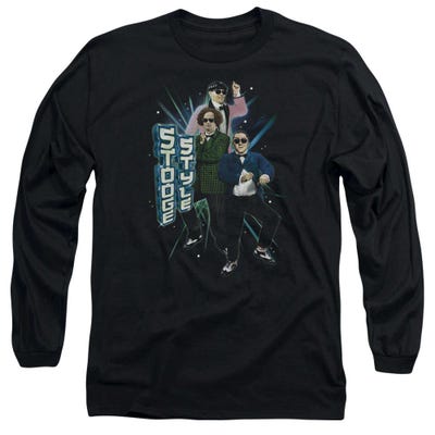 The Three Stooges Stooge Style Long Sleeve Shirt