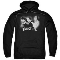 The Three Stooges Trust Us Hoodie