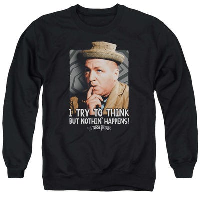 The Three Stooges Try To Think Sweatshirt