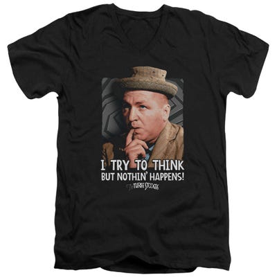 The Three Stooges Try To Think V-Neck T-Shirt