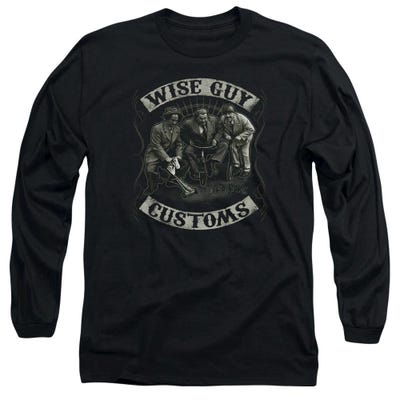 The Three Stooges Wise Guy Customs Long Sleeve Shirt