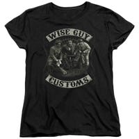 The Three Stooges Wise Guy Customs Womens T-Shirt