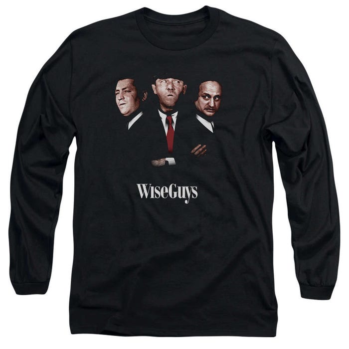 The Three Stooges Wise Guys Long Sleeve Shirt