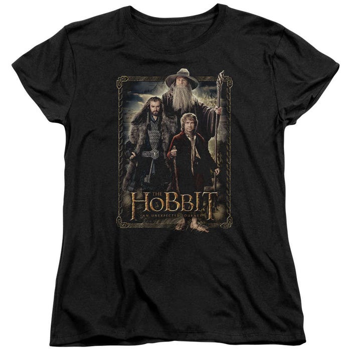 The Three The Hobbit Womens T-Shirt