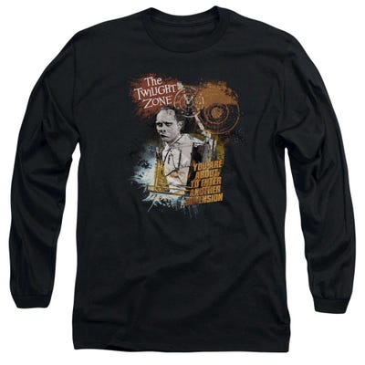 The Twilight Zone Enter At Own Risk Long Sleeve Shirt