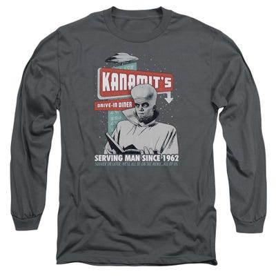 The Twilight Zone Kanamits Diner Long Sleeve Shirt