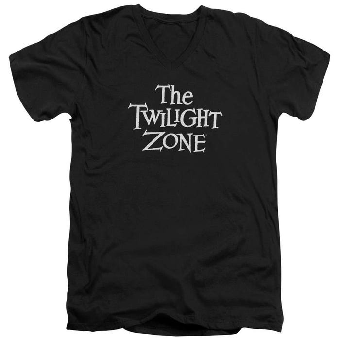 The Twilight Zone Logo V-Neck T-Shirt