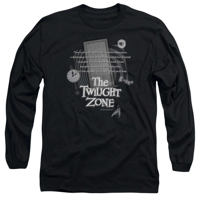The Twilight Zone Monologue Long Sleeve Shirt
