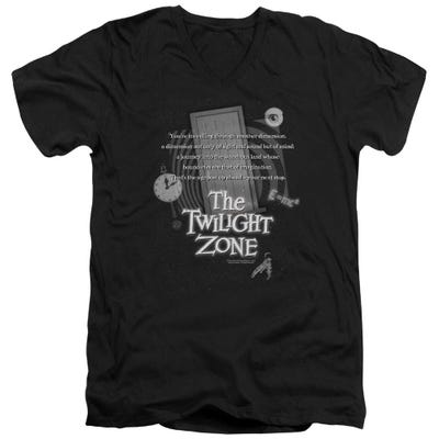 The Twilight Zone Monologue V-Neck T-Shirt