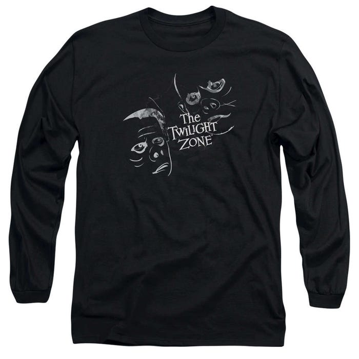 The Twilight Zone Strange Faces Long Sleeve Shirt