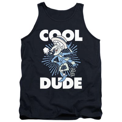 The Year Without a Santa Claus Cool Dude Navy Tank Top