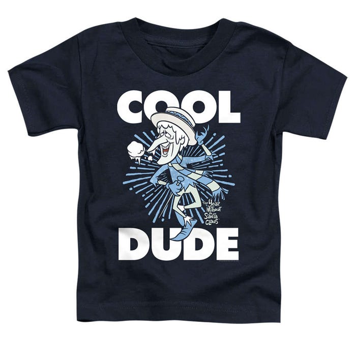 The Year Without a Santa Claus Cool Dude Navy Toddler T-Shirt