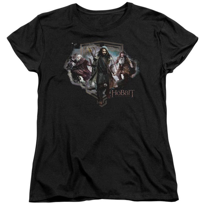 Three Amigos The Hobbit Womens T-Shirt