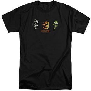 Three Masks Halloween 3 Tall T-Shirt