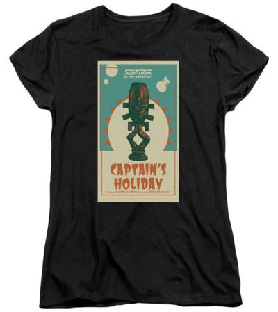 TNG Season 3 Episode 19 Star Trek  Womens T-Shirt