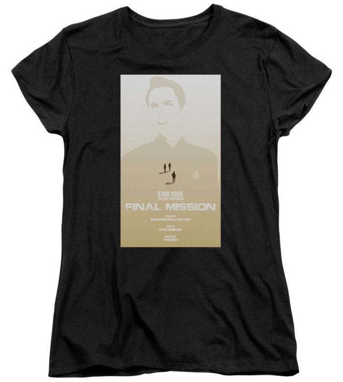 TNG Season 4 Episode 9 Star Trek  Womens T-Shirt