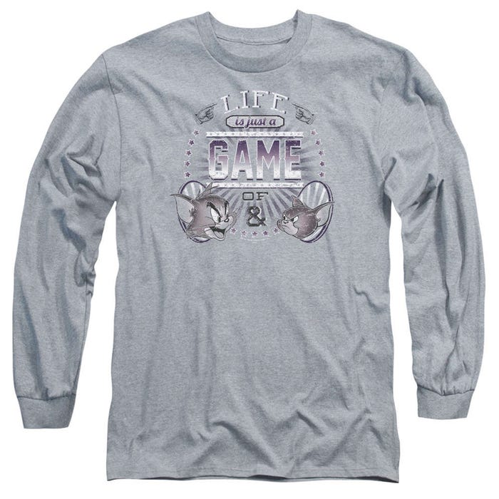 Tom And Jerry - Life Is A Game Long Sleeve Shirt