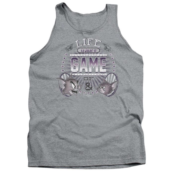 Tom And Jerry - Life Is A Game Tank Top