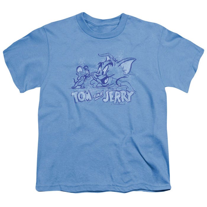 Tom And Jerry Sketchy Kids T-Shirt