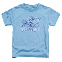 Tom And Jerry Sketchy Toddler T-Shirt