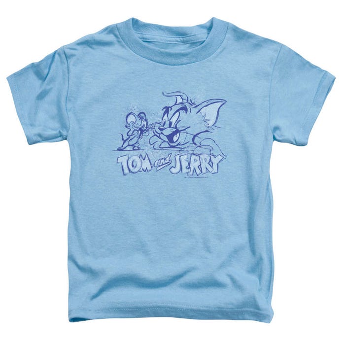 Tom And Jerry Sketchy Toddler T-Shirt