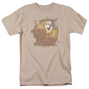 Tom And Jerry Water Damaged Sand T-Shirt