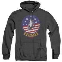 Tomcat Top Gun Movie Adult Heather Hoodie