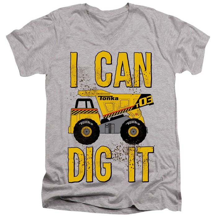 Tonka I Can Dig It V-Neck T-Shirt
