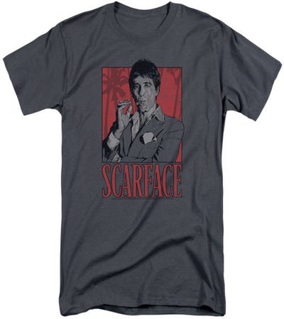Tony Scarface Tall T-Shirt
